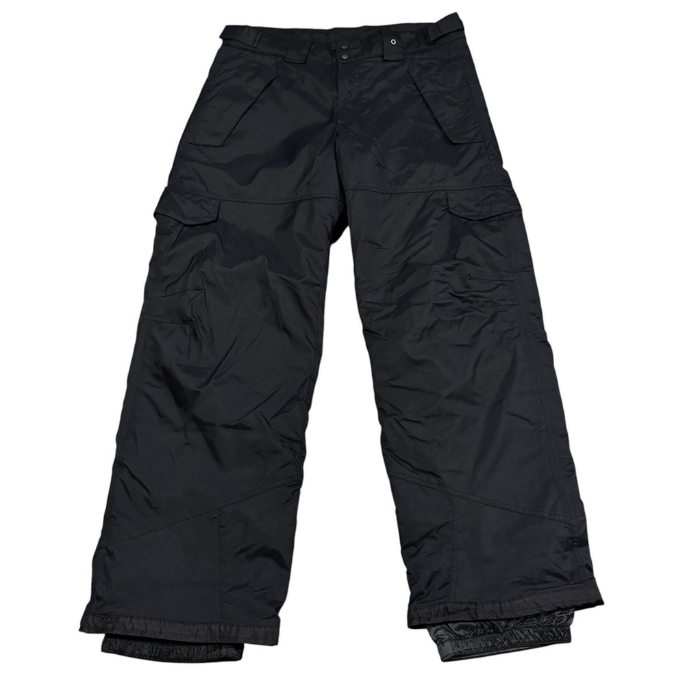 Polar‎ Edge Silver Series Snow Ski Pants Men's L Black Waterproof Insulated